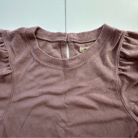 Madewell Dusty Pink Knit Top - Picture 1 of 13